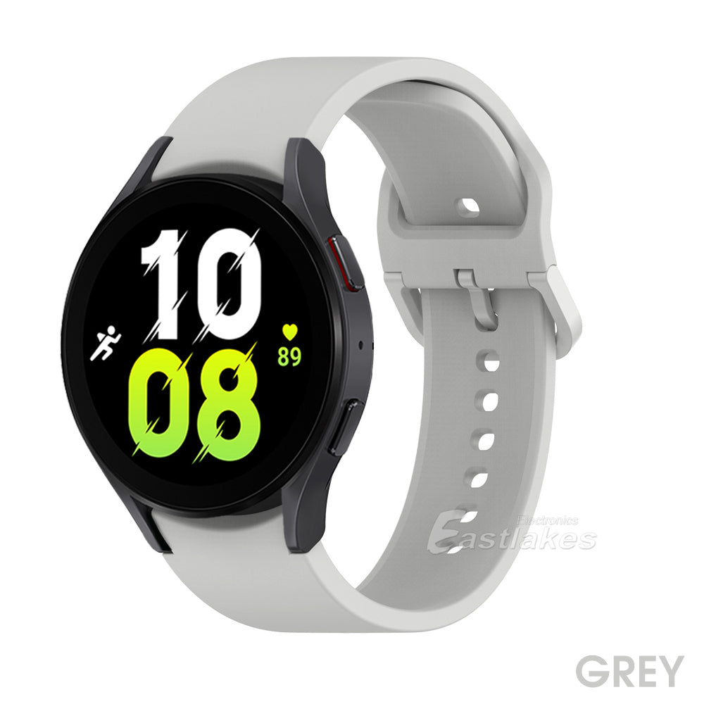 Silicone Watch Band For Samsung Galaxy Watch 4 / 4 Classic - Eastlakes Electronics